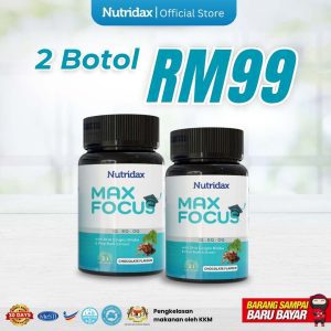 Pakej 2 Botol Max Focus
